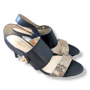 Coach heels sz 8